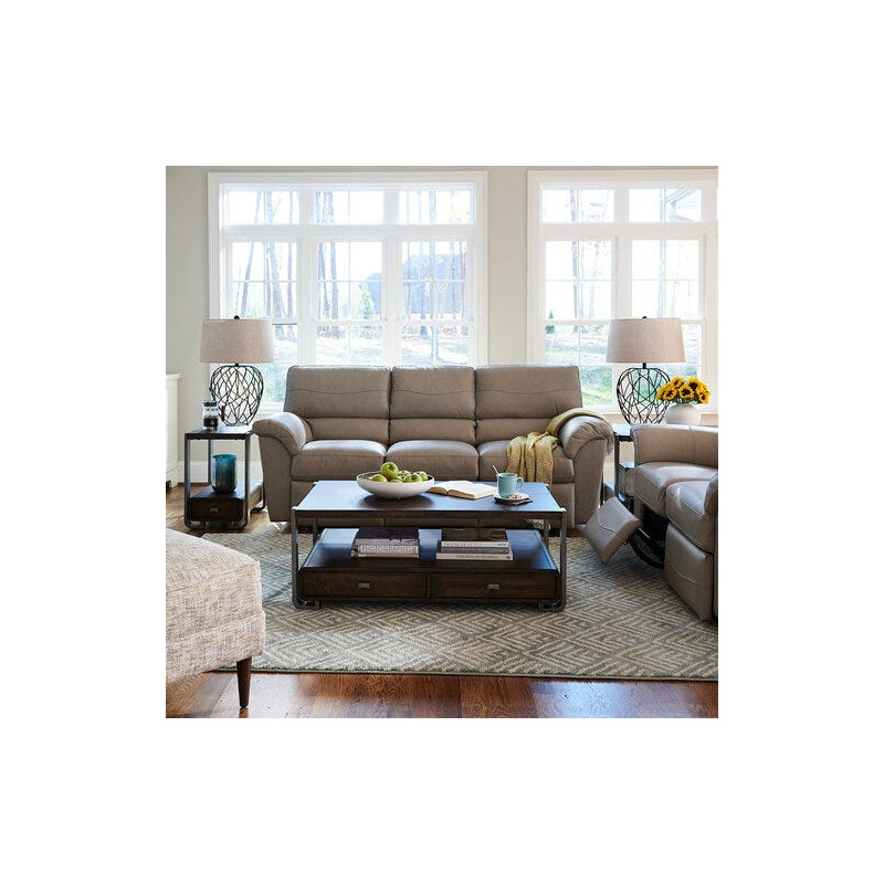 Reese Reclining Sofa 444366 by LaZBoy Furniture at Turner Furniture