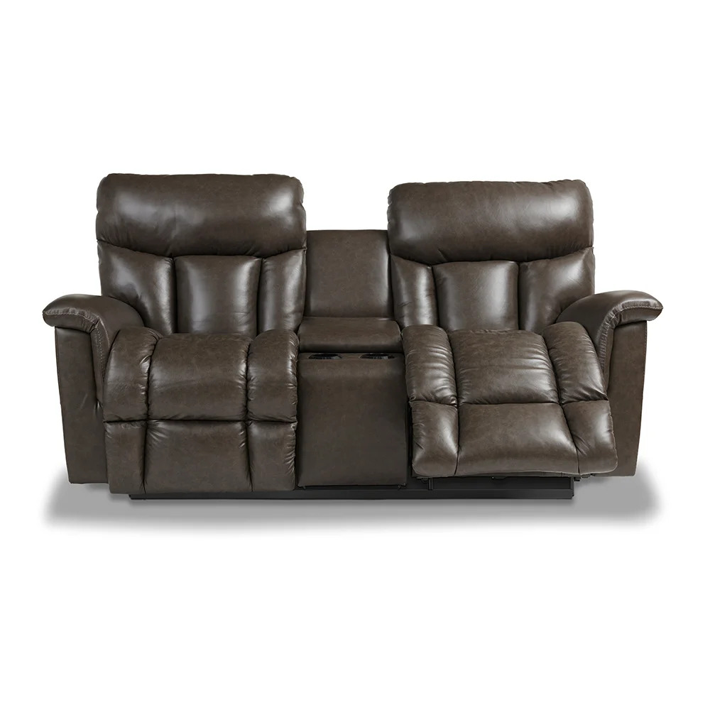 Mateo Wall Reclining Loveseat w/ Console 390775 by LaZBoy Furniture at Riley's Furniture