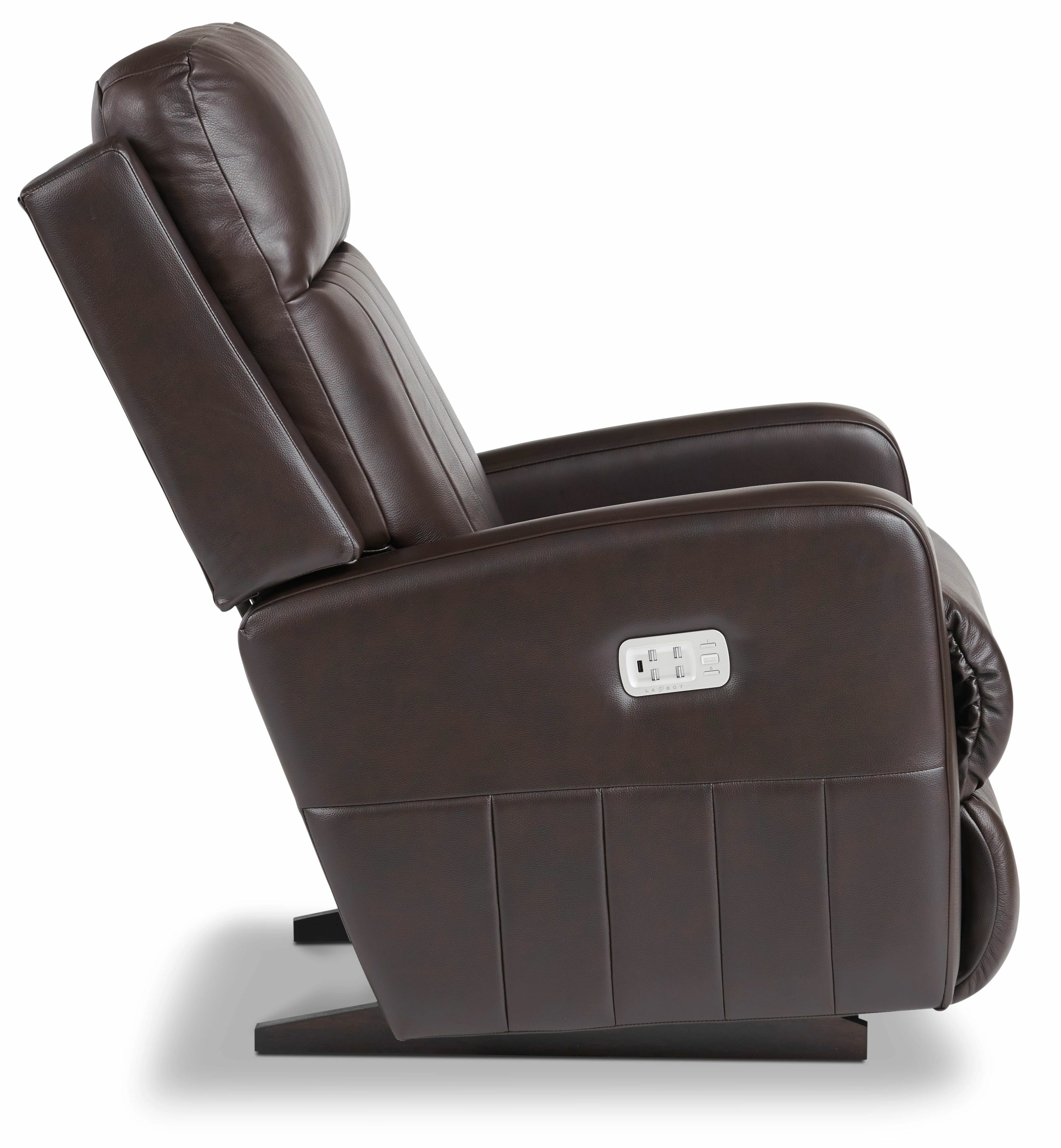 Finley Power Rocking Recliner w/ Headrest and Lumbar 10X747 by LaZBoy