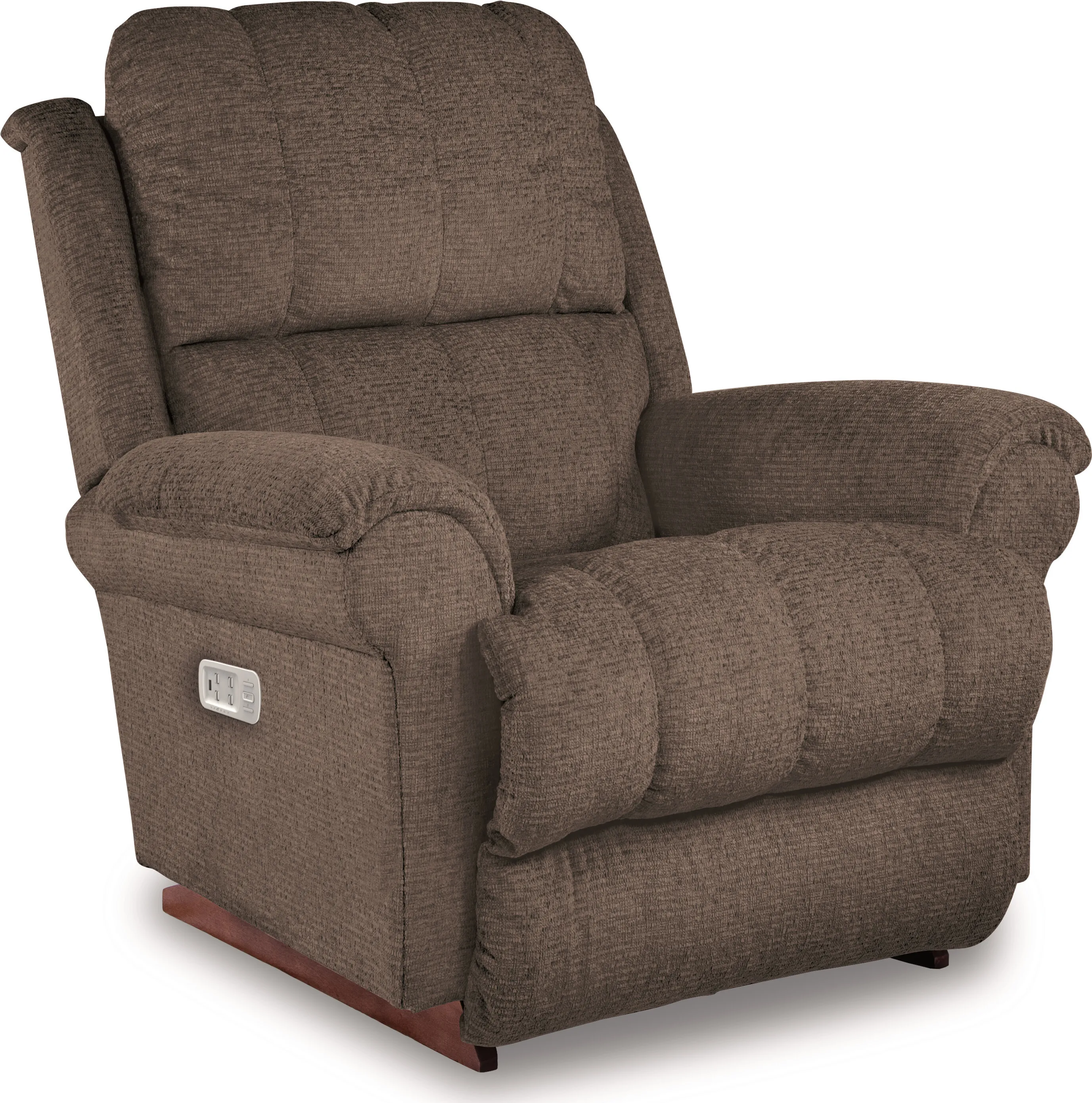 Neal Power Rocking Recliner w/ Head Rest and Lumbar & Remote Wand