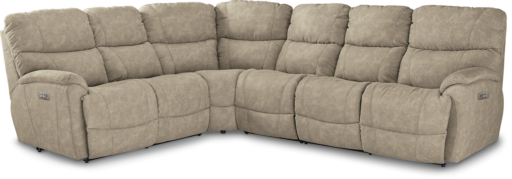 Trouper Sectional 724 by LaZBoy Furniture at Davis Furniture Store