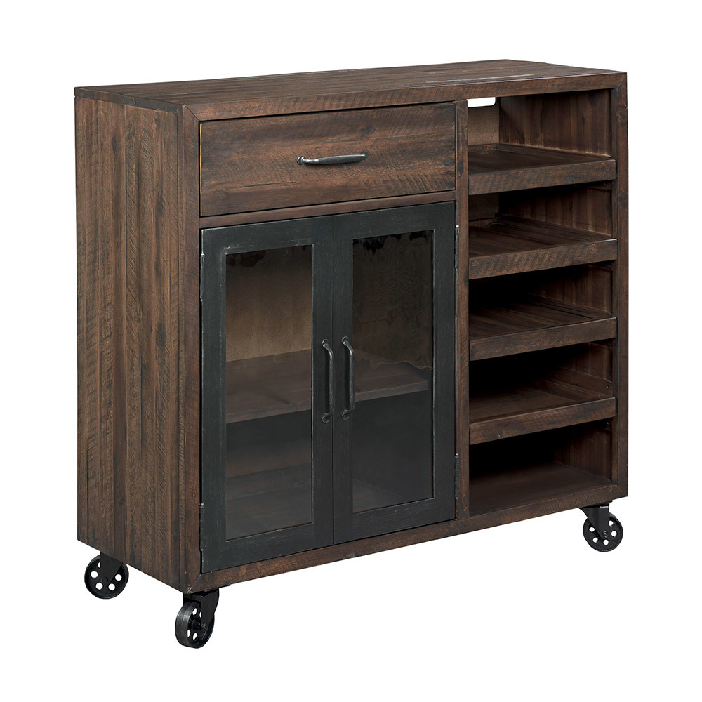 Hidden Treasures Bar Trolley By La Z Boy Furniture Nis Riley S Furniture Mattress