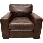Wow Leather Chocolate Chair