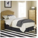 Oak Creek Full Panel Headboard with Rounded Top