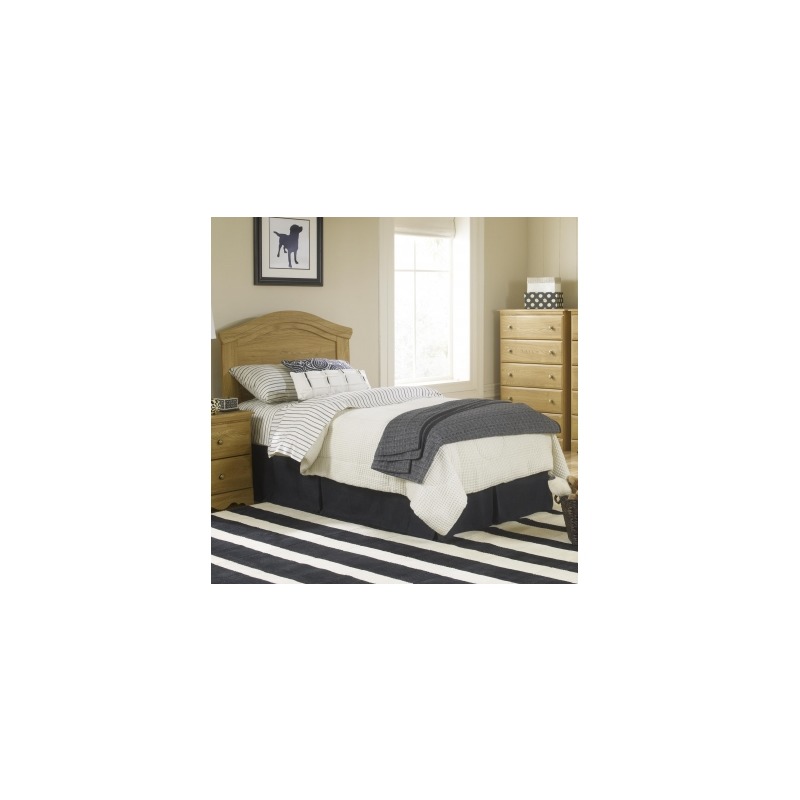 Oak Creek Full Panel Headboard with Rounded Top