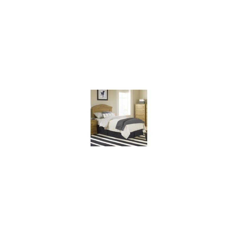 Oak Creek Full Panel Headboard with Rounded Top