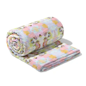 BROOKS AVENUE PINK FLEECE BLAN
