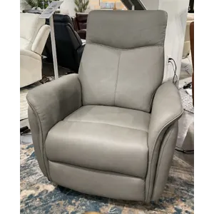 Kelly Swivel Glider Recliner - Medium Grey