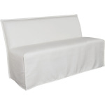 Jasmine Outdoor Slipcovered Dining Bench