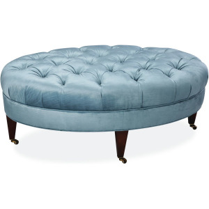 Leather Ottoman