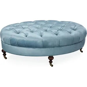 Leather Ottoman