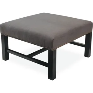 Leather Ottoman