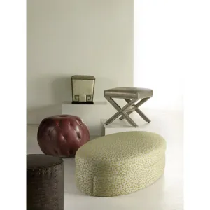 Leather Bongo Ottoman