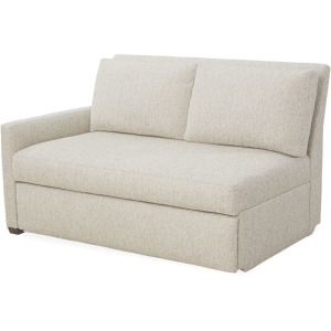 One Arm Convertible Loveseat
