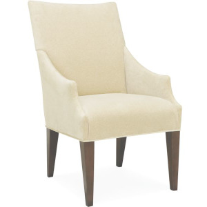 Unskirted High Back Campaign Chair