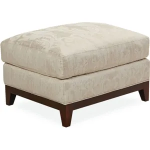 Leather Ottoman