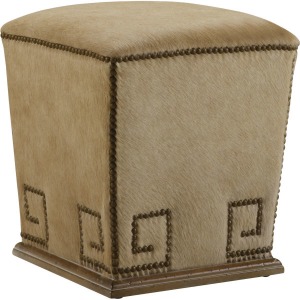 Leather Bongo Ottoman