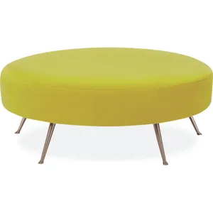 Leather Cocktail Ottoman
