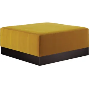 Leather Cocktail Ottoman