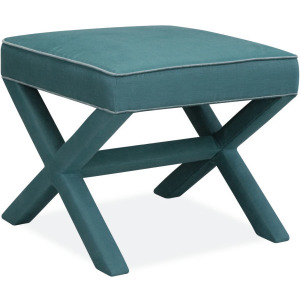 Leather Ottoman