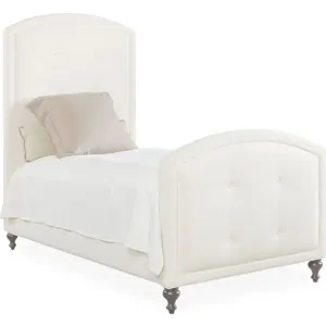 Arch Headboard & Footboard Bed - Twin Size