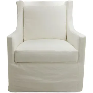 Slipcovered Swivel Glider