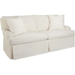 Slipcovered Apartment Sofa