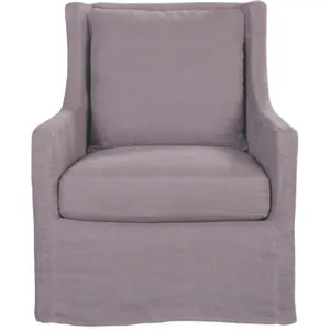 Slipcovered Swivel Glider
