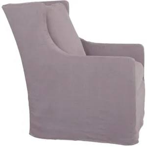 Slipcovered Swivel Glider