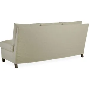 Slipcovered One Arm Sofa