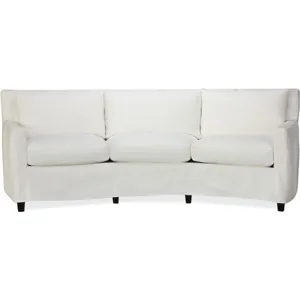 Slipcovered Wedge Sofa