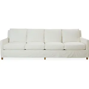 Slipcovered Extra Long Sofa