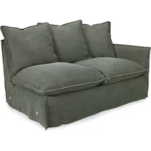 Slipcovered One Arm Loveseat