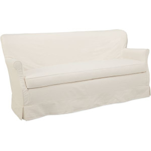 Slipcovered Apartment Sofa
