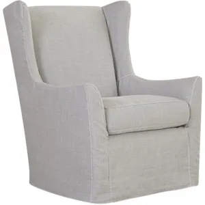 Slipcovered Swivel Glider