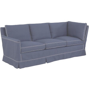Slipcovered Cornering Sofa