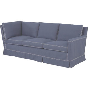Slipcovered Cornering Sofa