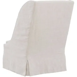 Slipcovered Shelter Wing Chair