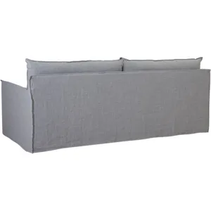 Slipcovered One Arm Sofa