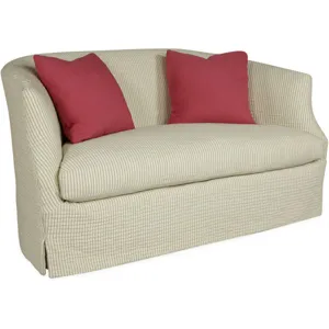 Slipcovered Loveseat