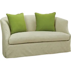 Slipcovered Loveseat