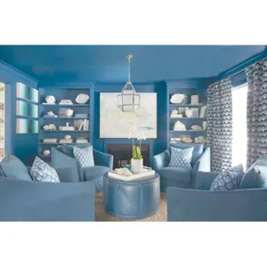 Slipcovered Swivel Chair
