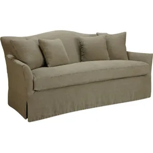 Slipcovered Apartment Sofa