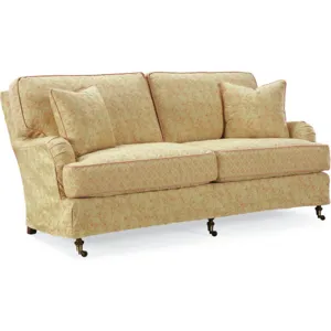 Slipcovered Apartment Sofa