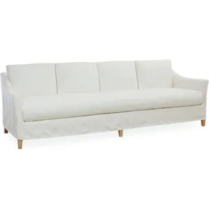 Slipcovered Extra Long Sofa