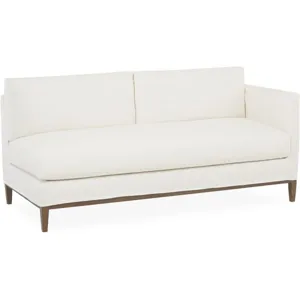Slipcovered One Arm Loveseat