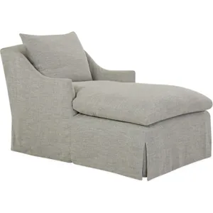 Slipcovered Chaise