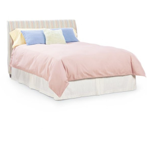 Slipcovered Full Headboard w/ Rails