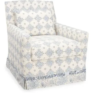Slipcovered Swivel Glider