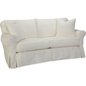 Slipcovered Apartment Sofa